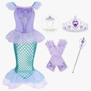 Little mermaid 4t costume